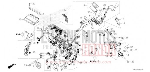 WIRE HARNESS CBR600R3R de 2024